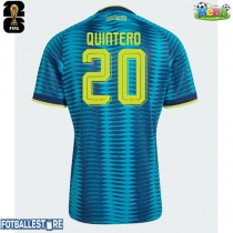 Colombia Juan Fernando Quintero #20 Bortedrakt VM 2026 Kortermet
